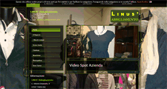 Desktop Screenshot of linusabbigliamento.com